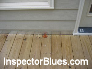 Bad Deck Flashing