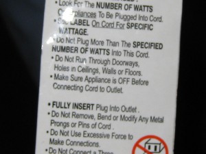 Cord Label