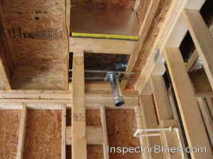 Fire Block Between Joist at vent pipe